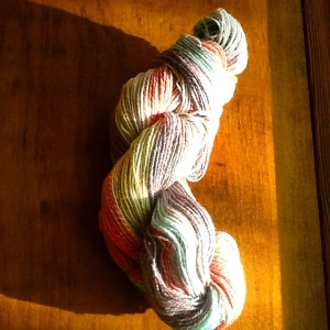 Weird pastel yarn