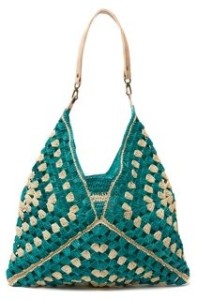 Crocheted tote