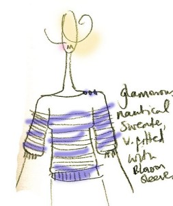 Nautical Jumper by Claire Montgomerie [Rachel's favorite]