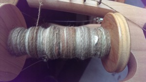 Chocolately handspun