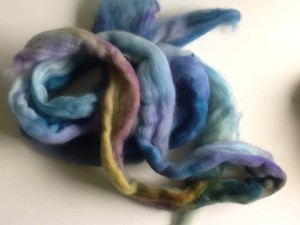 Malabrigo Nube roving Indiecita colorway