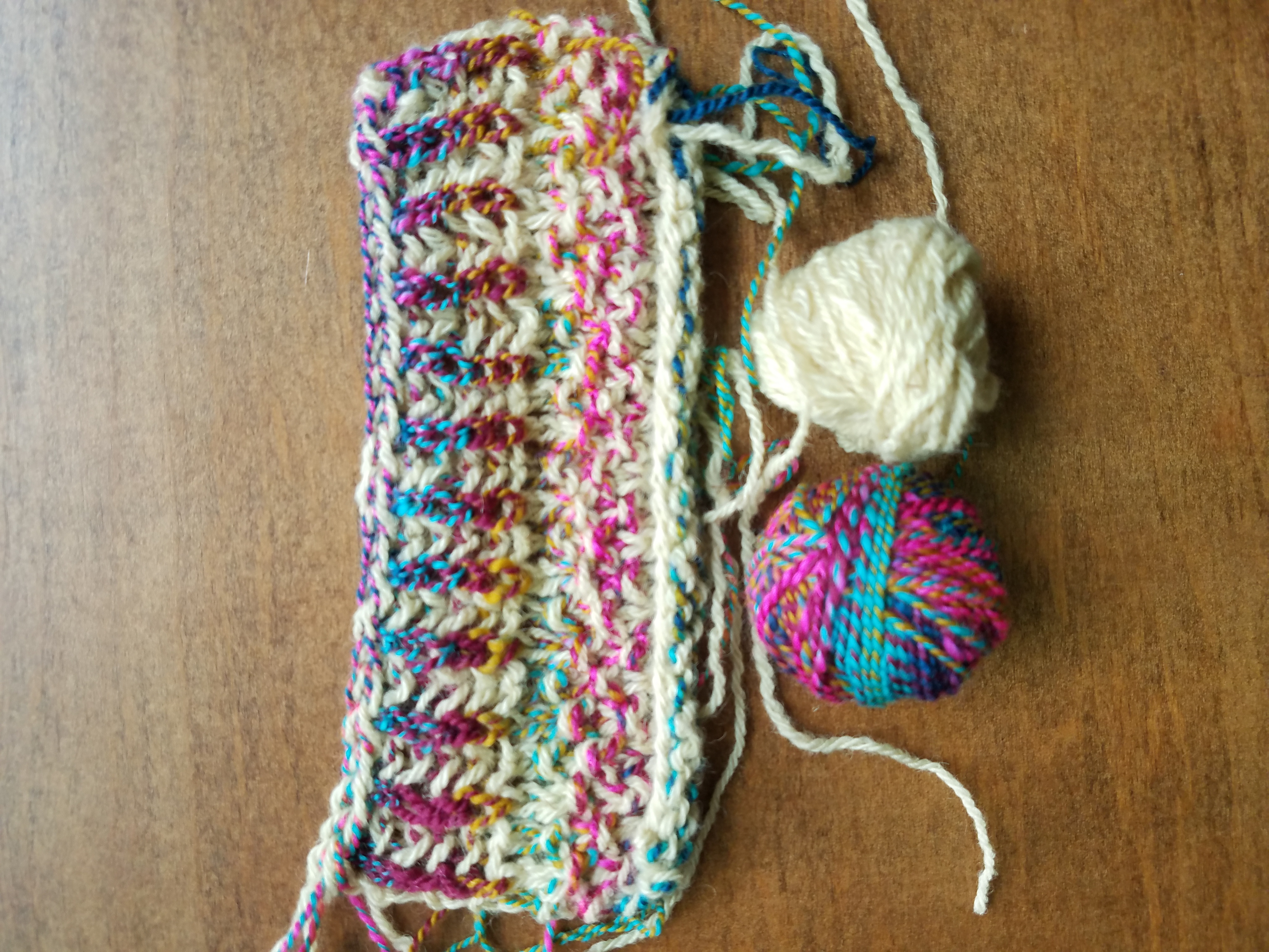 Waste Yarn in Place of Stitch Holders - Jill Wolcott Knits